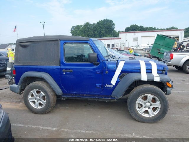 1C4GJXAGXKW559636 Jeep Wrangler Sport S 4x4