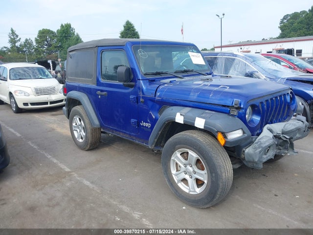 1C4GJXAGXKW559636 Jeep Wrangler Sport S 4x4
