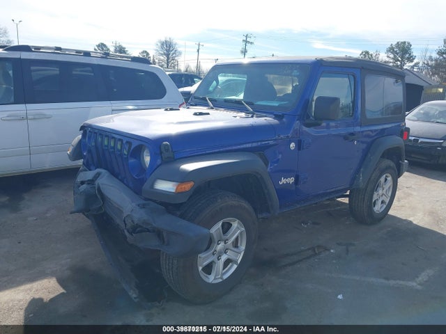 1C4GJXAGXKW559636 Jeep Wrangler Sport S 4x4
