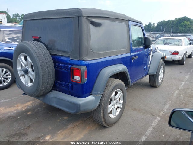 1C4GJXAGXKW559636 Jeep Wrangler Sport S 4x4