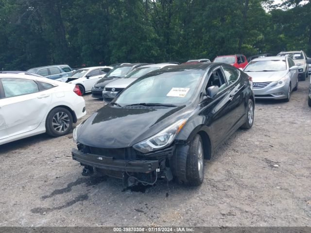KMHDH4AE6GU636559 Hyundai Elantra Value Edition
