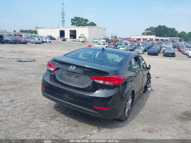 KMHDH4AE6GU636559 Hyundai Elantra Value Edition