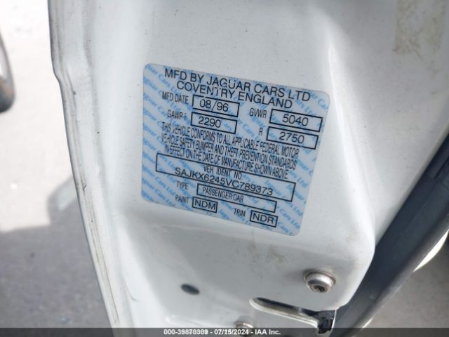 1997 JAGUAR XJ6 SAJKX6245VC789373 Photo 8