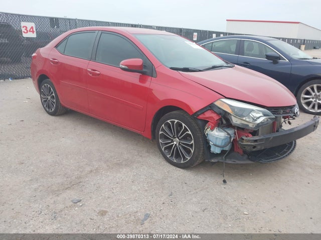 Toyota Corolla S Plus 2016 2T1BURHE6GC554998 головне зображення