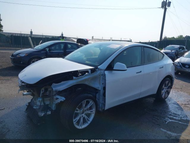 2022 TESLA MODEL Y 7SAYGAEE2NF377448 Photo 1