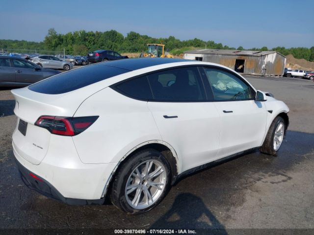 2022 TESLA MODEL Y 7SAYGAEE2NF377448 Photo 3