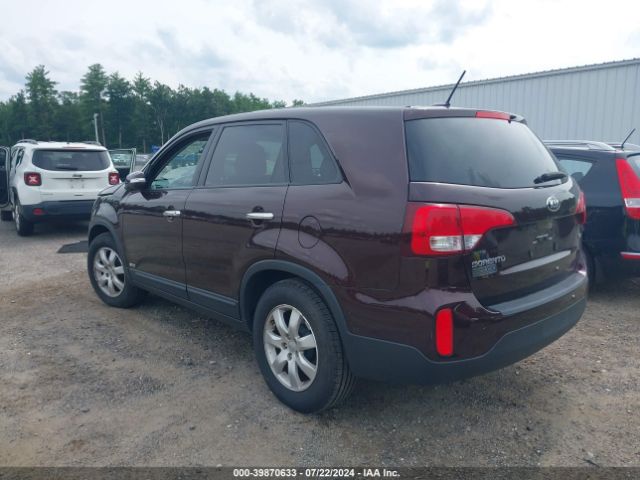 5XYKTCA63FG615357 KIA SORENTO LX