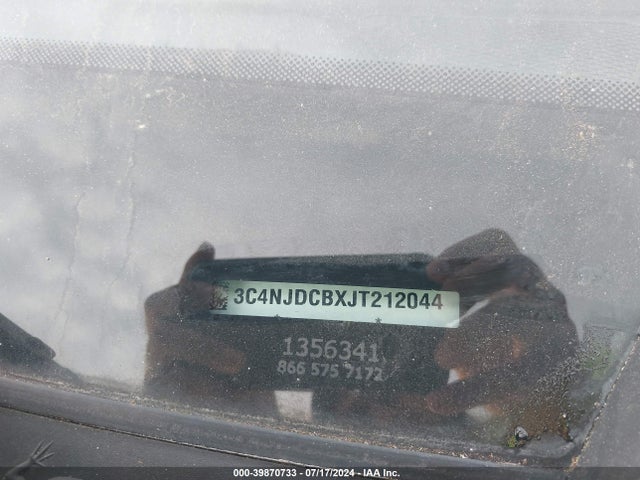 3C4NJDCBXJT212044 Jeep Compass Limited 4x4