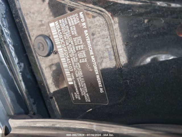 WBA5B3C55FD545103 BMW 535i Xdrive