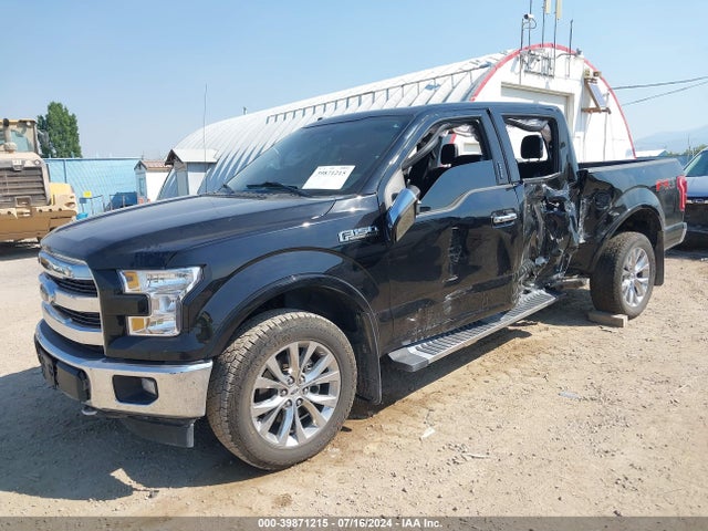 Ford F-150 Lariat 2017 1FTEW1EF1HFC22157 Image 2