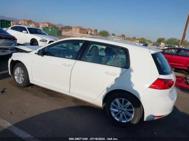 3VW217AU0HM046806 Volkswagen Golf S/tsi Se 4-door/tsi Sel 4-door/tsi Wolfsburg Edition 4-door