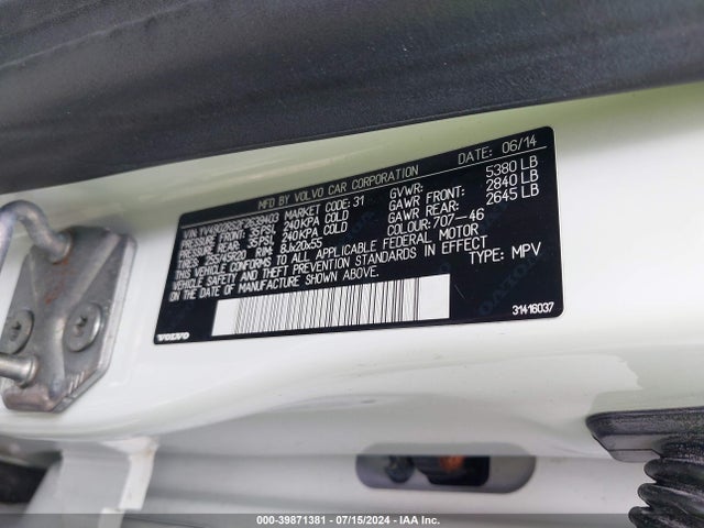 YV4902RS2F2639403 Volvo Xc60 T6 R-design Platinum