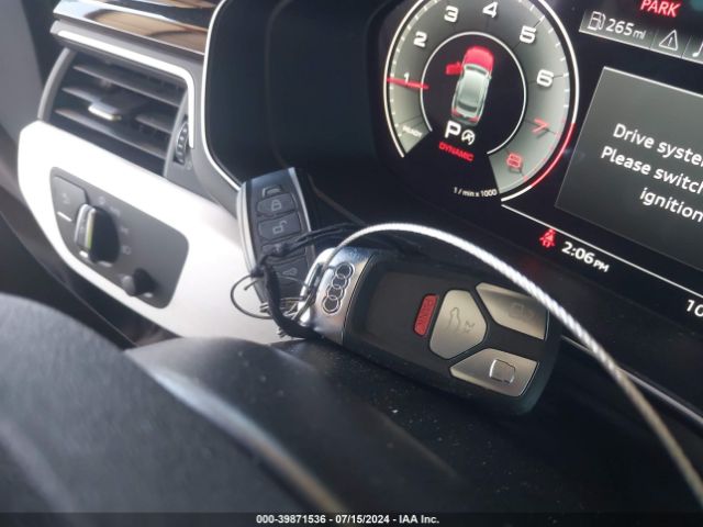 WAUFADF58NA035823 Audi A5 Sportback Premium Plus 45 Tfsi S Line Quattro S Tronic