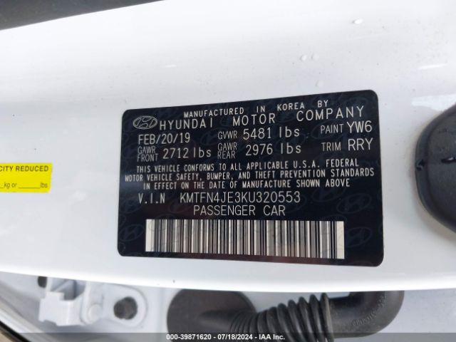 KMTFN4JE3KU320553 Genesis G80 3.8