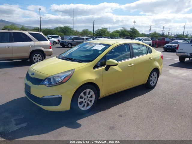 KNADM4A33G6598501 KIA RIO LX