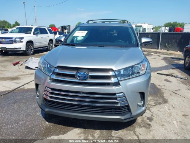 5TDDGRFH1KS063770 Toyota Highlander Hybrid Limited Platinum