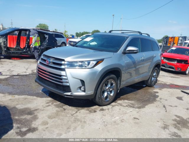 5TDDGRFH1KS063770 Toyota Highlander Hybrid Limited Platinum