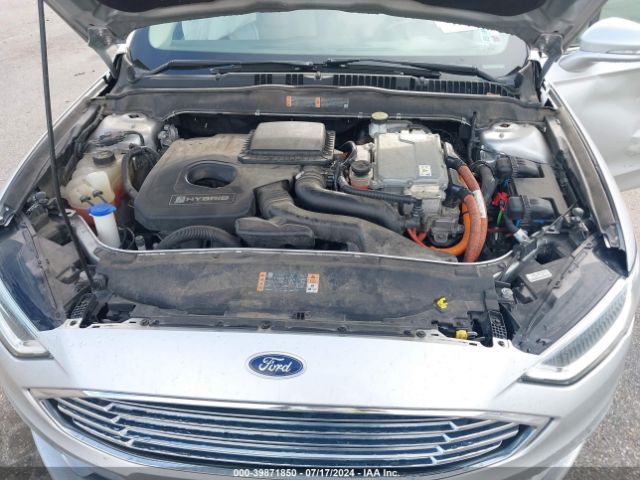 3FA6P0RU4JR219045 Ford Fusion Hybrid Titanium