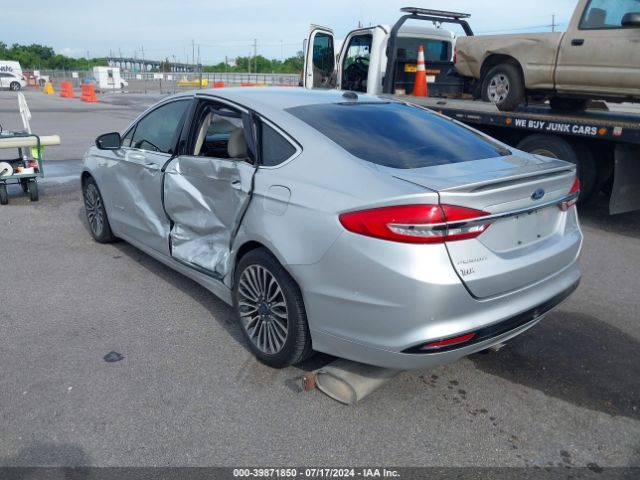 3FA6P0RU4JR219045 Ford Fusion Hybrid Titanium