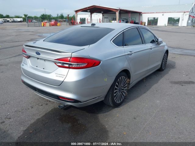 3FA6P0RU4JR219045 Ford Fusion Hybrid Titanium