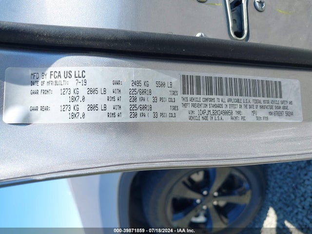 1C4PJMLB2KD490050 Jeep Cherokee Altitude 4x4