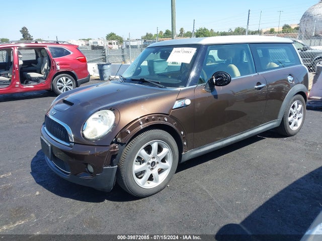 2009 MINI COOPER S CLUBMAN WMWMM33519TP91341 Photo 1