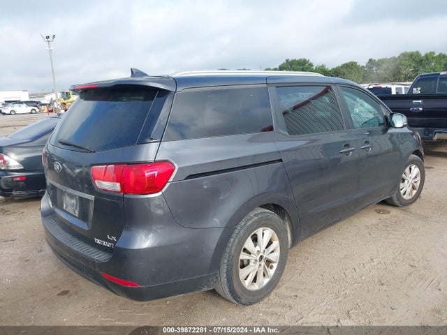 KIA SEDONA LX 2016 KNDMB5C13G6103482 Image 4