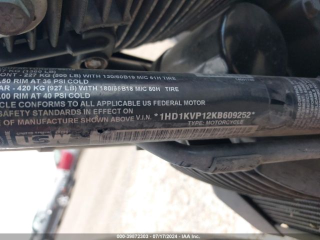 2019 HARLEY-DAVIDSON FLHRXS 1HD1KVP12KB609252 Photo 9