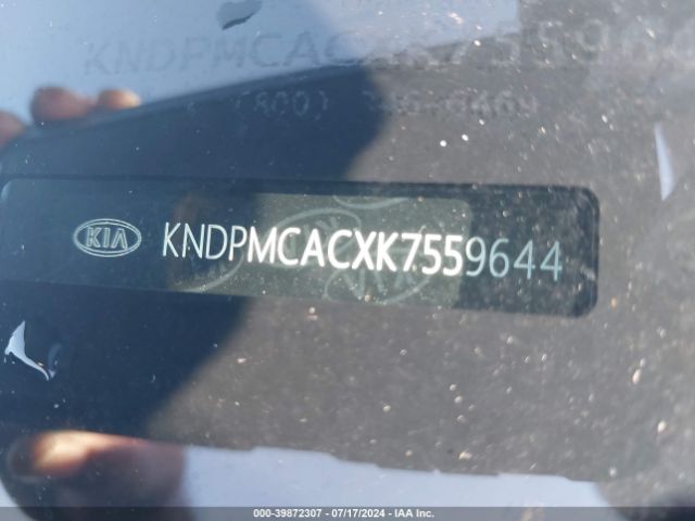 KNDPMCACXK7559644 KIA Sportage Lx