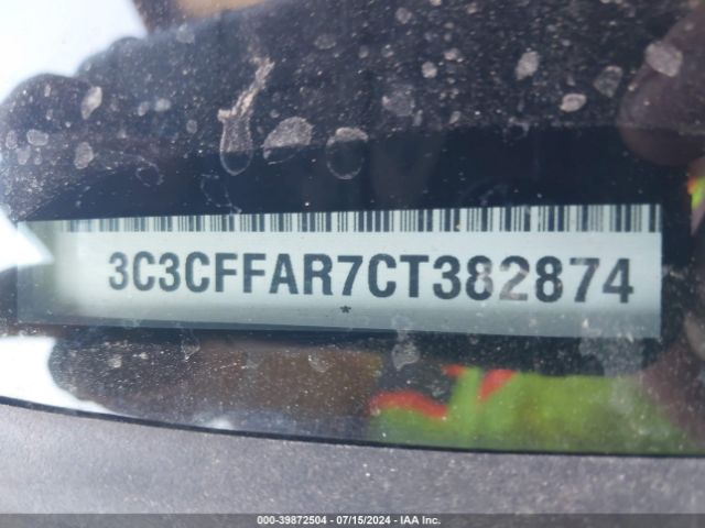 2012 FIAT 500 3C3CFFAR7CT382874 Photo 8