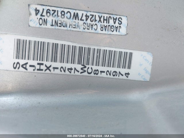 2002 JAGUAR XJ8 SAJDA24C62LF41736 Photo 8