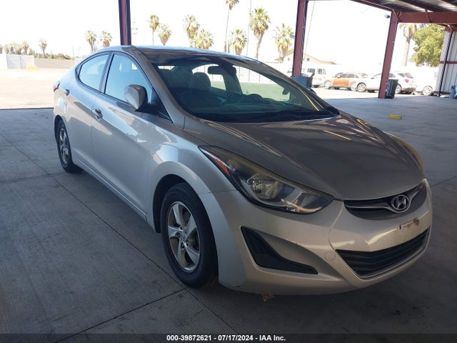 Hyundai ELANTRA SE 2014 KMHDH4AEXEU181485 Image 1