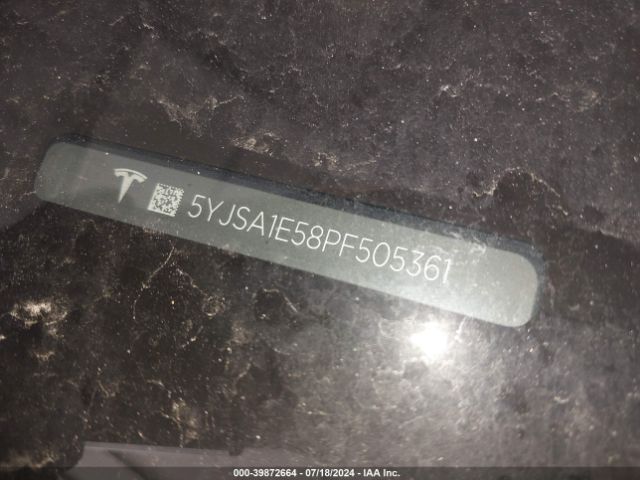 5YJSA1E58PF505361 Tesla MODEL S