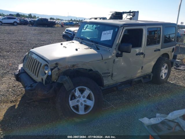 1C4BJWDG7JL894899 Jeep Wrangler Jk Unlimited Sport S 4x4