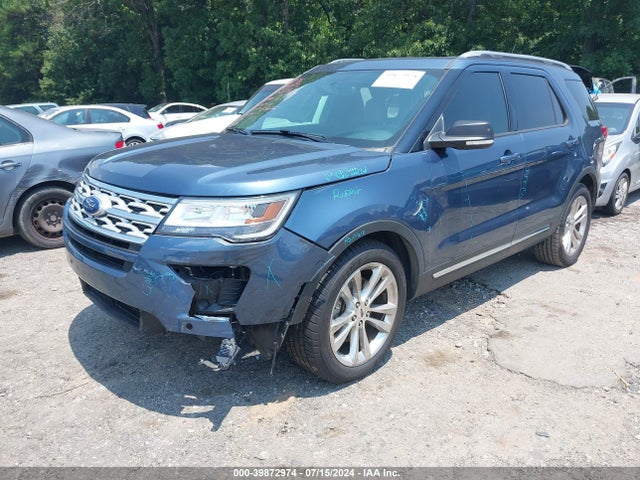Ford EXPLORER XLT 2019 1FM5K7D83KGA03263 Image 2