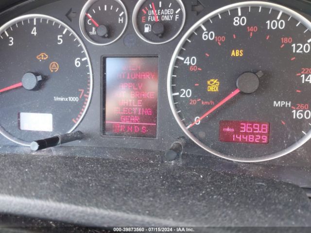 2003 AUDI ALLROAD WA1YD64B43N048429 Photo 6