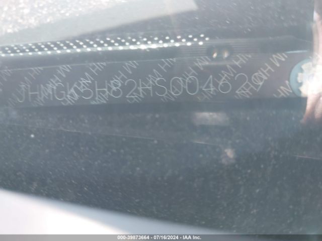 JHMGK5H82HS004629 Honda Fit Ex-l