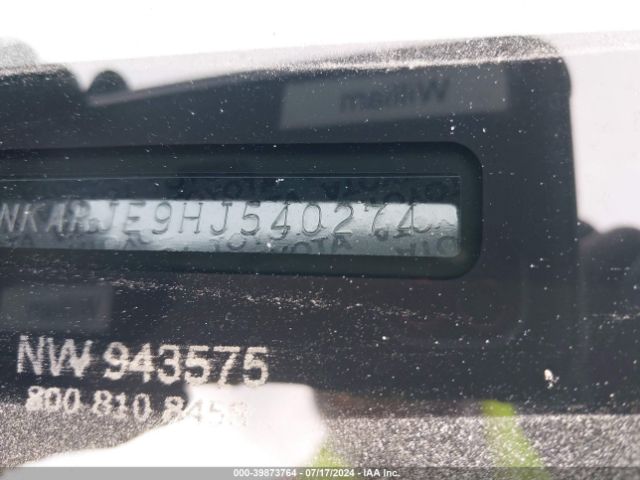 JTNKARJE9HJ540274 Toyota COROLLA IM