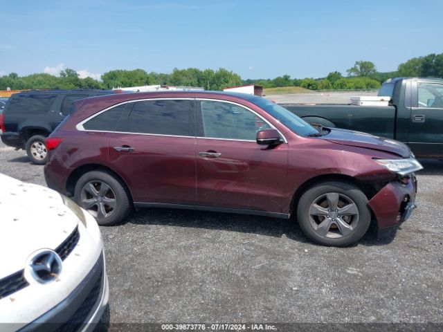 5FRYD4H21FB009951 Acura MDX