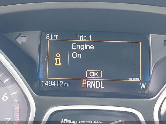 2016 Ford Focus Se მანქანა იყიდება აუქციონზე, vin: 1FADP3K2XGL306537, აუქციონის ნომერი: 39874101