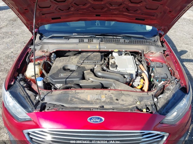Ford Fusion Hybrid Se 2019 3FA6P0LU9KR242458 Image 10