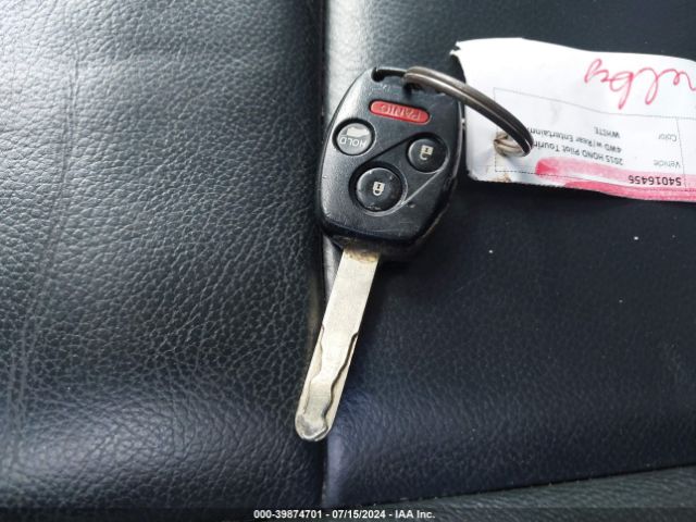 5FNYF4H98FB052997 Honda Pilot Touring