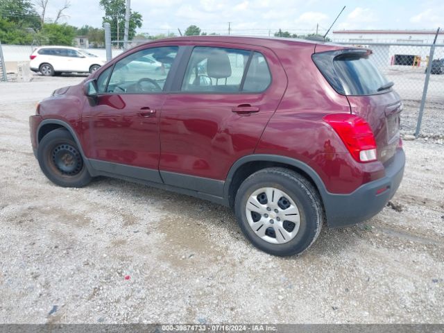 3GNCJKSB2GL257198 Chevrolet Trax 1ls