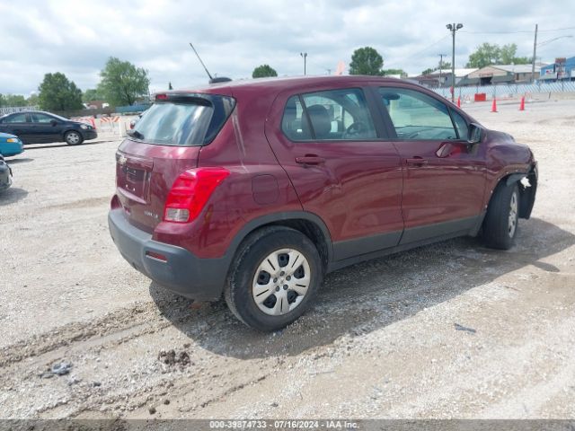 3GNCJKSB2GL257198 Chevrolet Trax 1ls