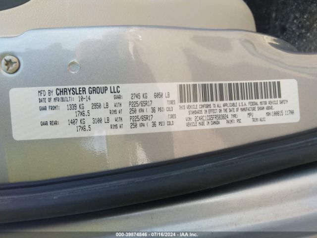 2C4RC1CG5FR583824 Chrysler Town & Country Touring-l