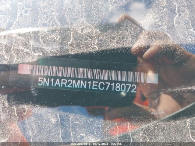 5N1AR2MN1EC718072 Nissan Pathfinder S