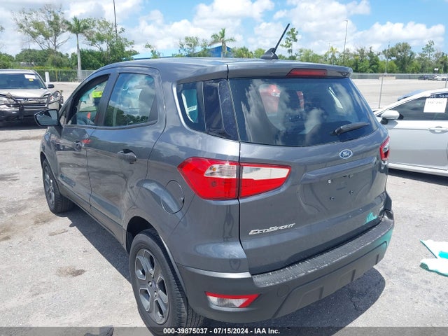 MAJ3S2FEXLC391009 Ford ECOSPORT S