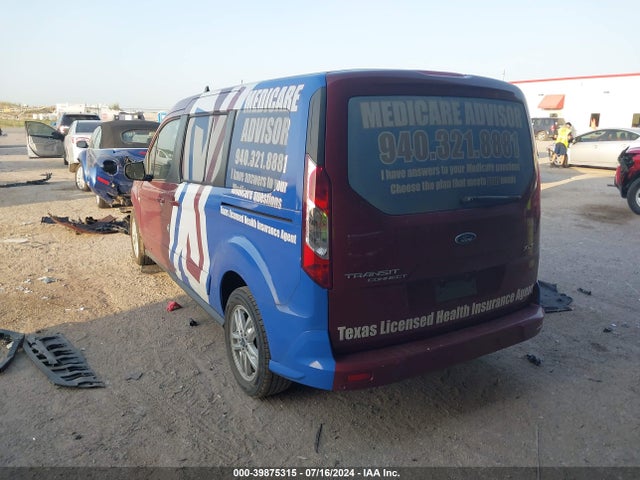 Ford Transit Connect Xlt 2019 NM0GE9F24K1414938 Image 3