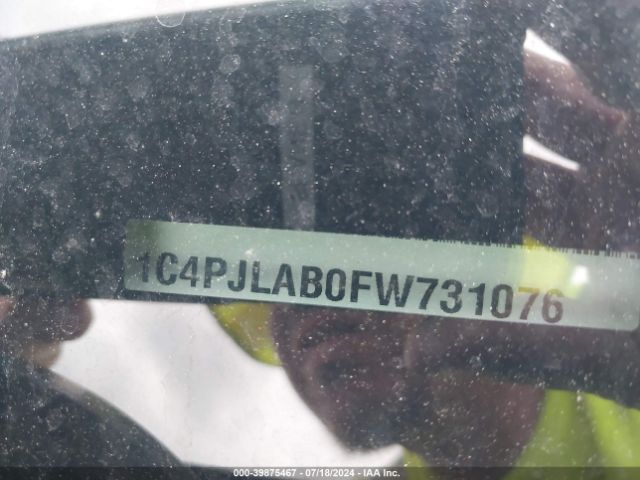 1C4PJLAB0FW731076 Jeep Cherokee Sport