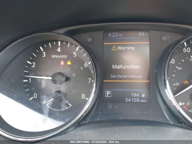 JN8AT2MV1KW400621 Nissan ROGUE SV